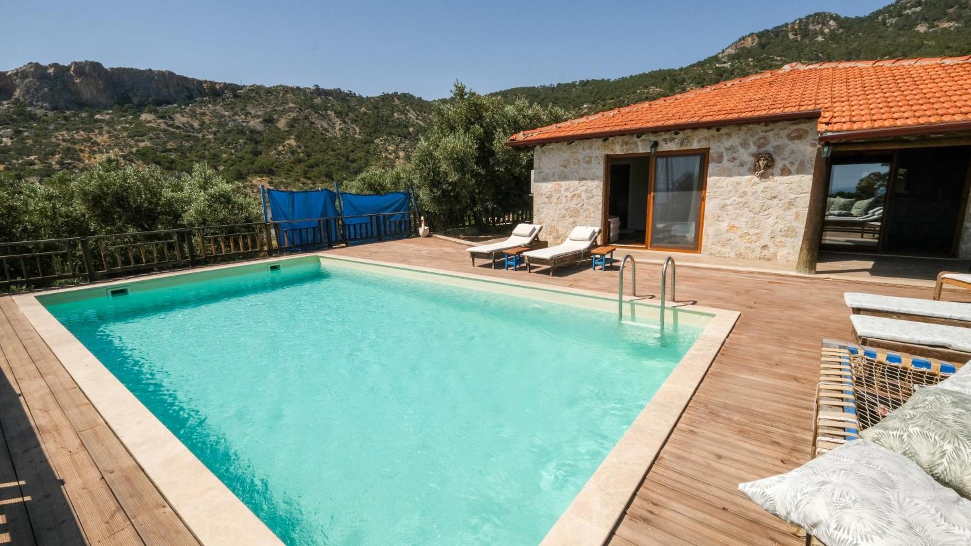 Likya House - Deniz Ve Doga Manzarali, Havuzlu Villa Patara Exterior photo