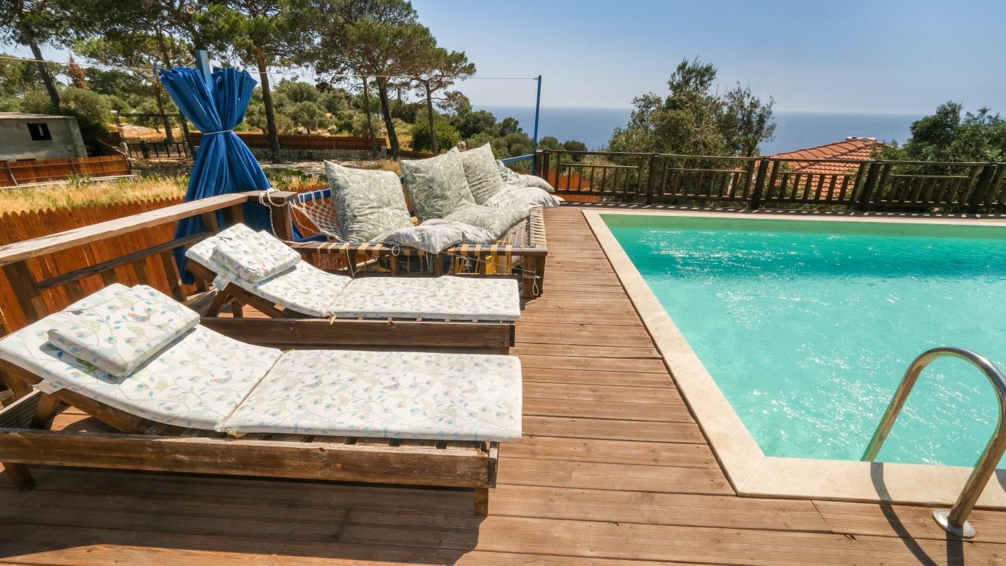 Likya House - Deniz Ve Doga Manzarali, Havuzlu Villa Patara Exterior photo